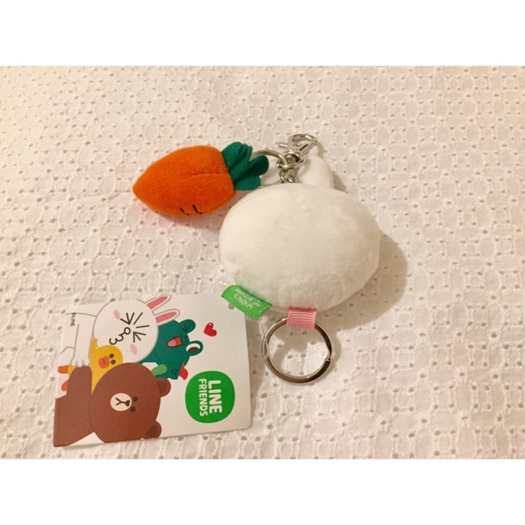 2 X New Line Friends Brown And Cony Key Chains - Picture 4 of 7